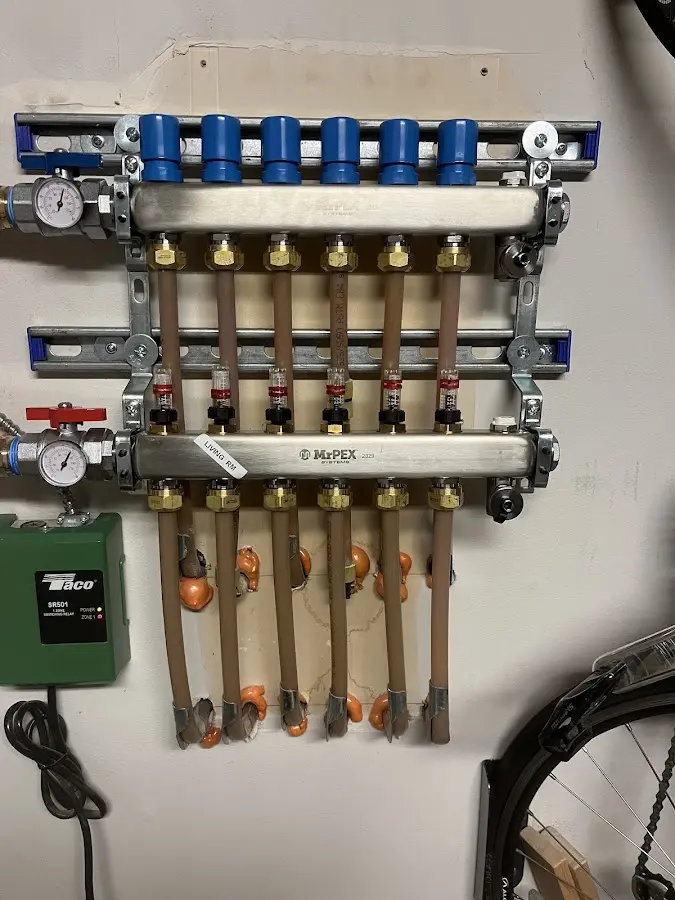 Plumber performing Water Heater Repair at a residential property in North Richland Hills